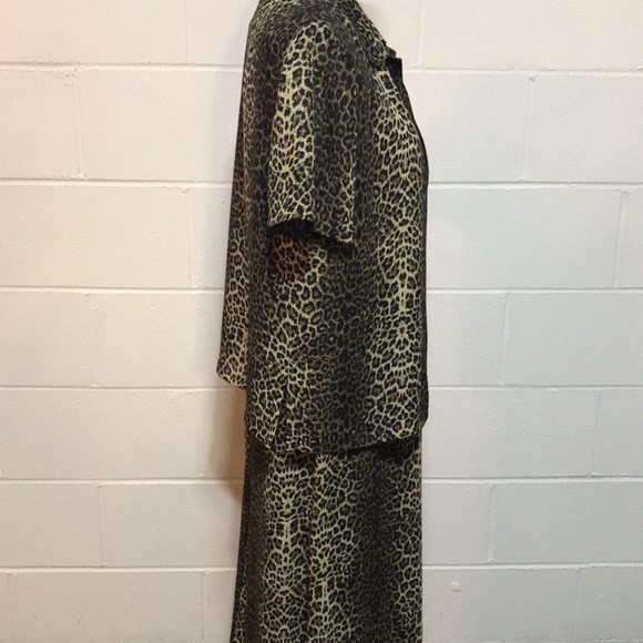 Virgo Leopard 2pc Maxi Dress - Picture 3 of 7